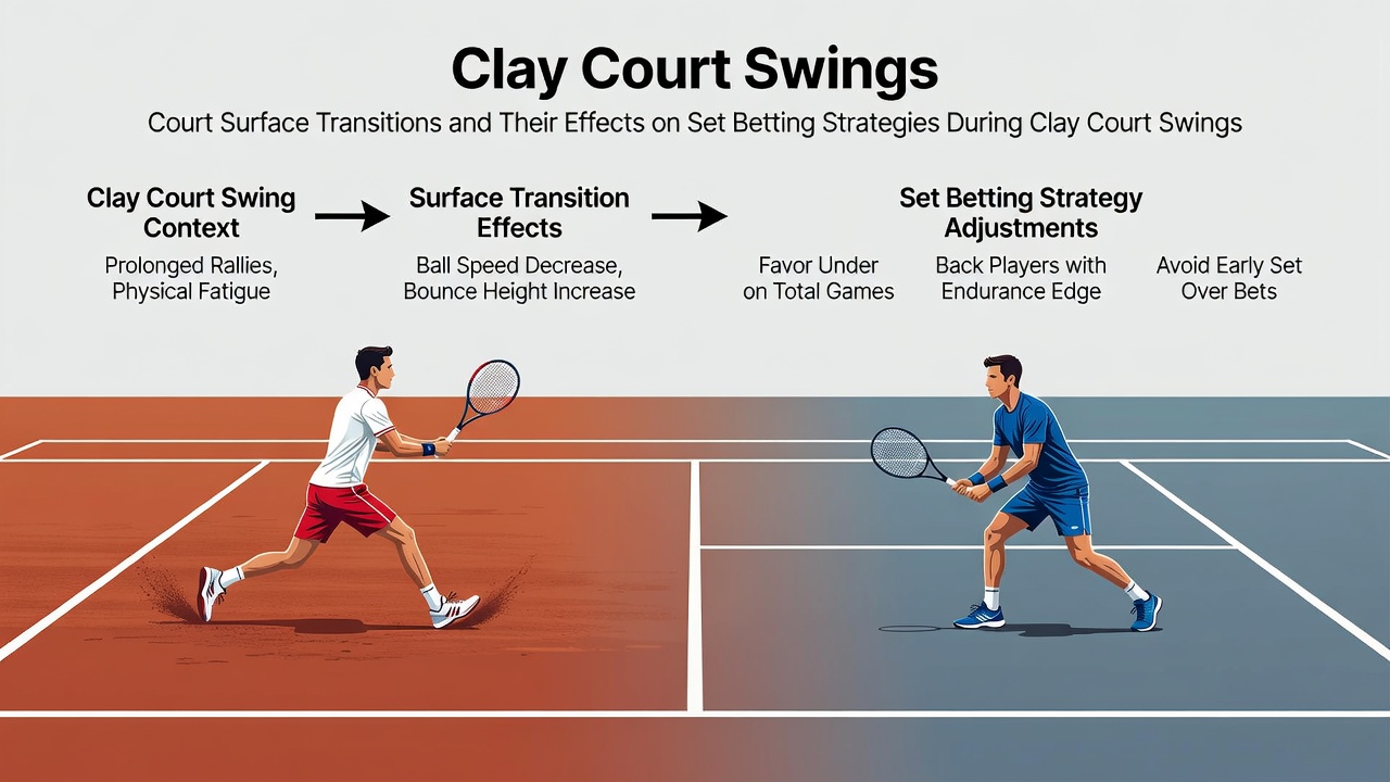 Detailed view of clay court texture and ball bounce during a professional match