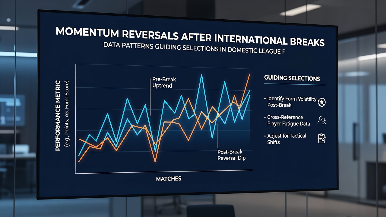 Infographic illustrating squad rotation impacts after national team breaks